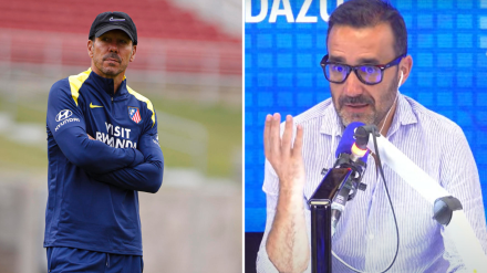 Simeone y Juanma Castaño