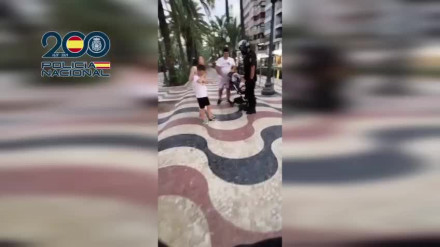 Video del menor localizado en la Explanada de España