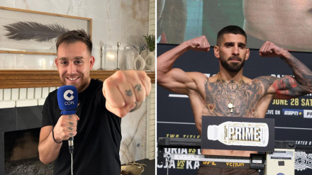 Javi Climent, entrenador de boxeo de Ilia Topuria