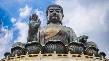 ENG8Y8 Hong Kong, China at the Tian Tan Buddha.