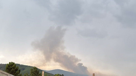 Incendio en Cáceres