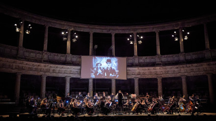 La Joven Orquesta de Andalucía puso música a El Circo de Charles Chaplin