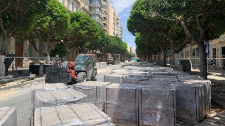Obras del Paseo.