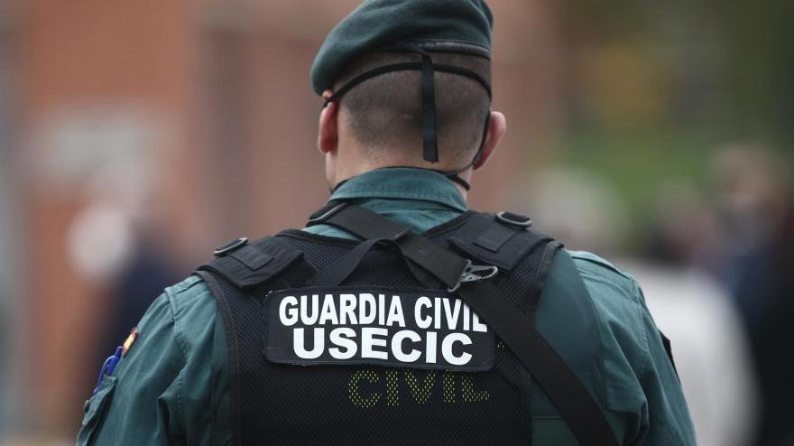 Un agente de la Unidad de Seguridad Ciudadana de Comandancia (USECIC), de la Guardia Civil