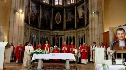 El cardenal Semeraro preside la misa en la que se ha convertido en beato el Hermano Marista