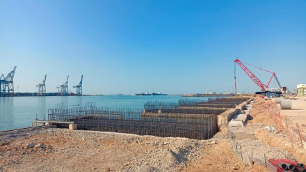 Muelles transversal exterior del Puerto de Castellón