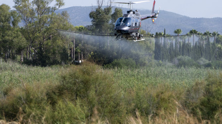 Tratamientos aéreos contra los  mosquitos