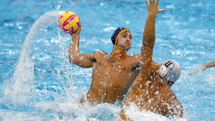 España-Grecia de waterpolo