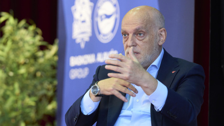 El presidente de LaLiga, Javier Tebas