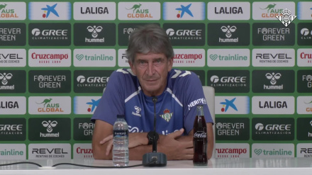 PELLEGRINI EN LA RUEDA DE PRENSA PREVIA AL ESTRENO LIGUERO