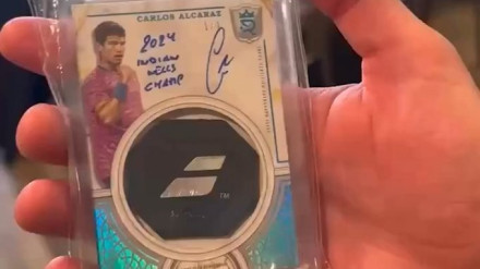 Carta firmada por Carlos Alcaraz