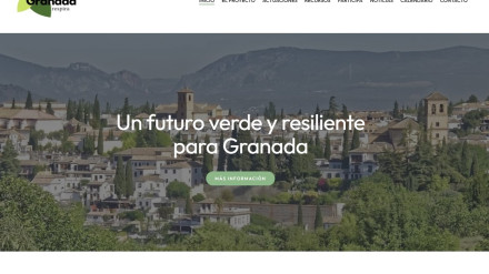 Granada Respira estrena web para acercar a la ciudadanía la información sobre la renaturalización urbana