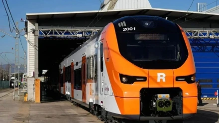 Tren de Rodalies detenido