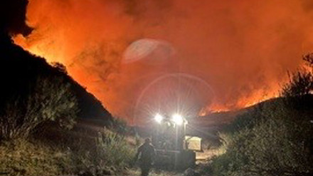 El Batallón de Zapadores X de la Brigada de Córdoba apoya en la lucha contra el fuego en la provincia de León.