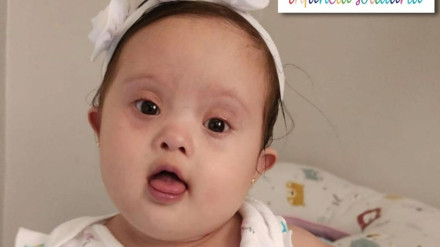 Alana, niña hondureña de nueve meses