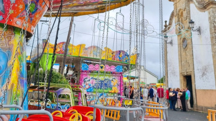 Las fiestas tendrán lugar en el atrio de la iglesia de Santa María de Neda