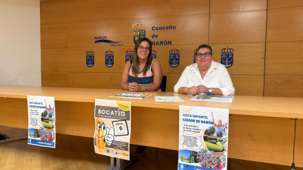 Presentación de los eventos a cargo de Mar Gómez y Noemi González