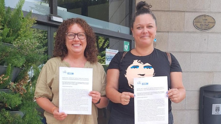 Integrantes del grupo municipal del BNG en Narón