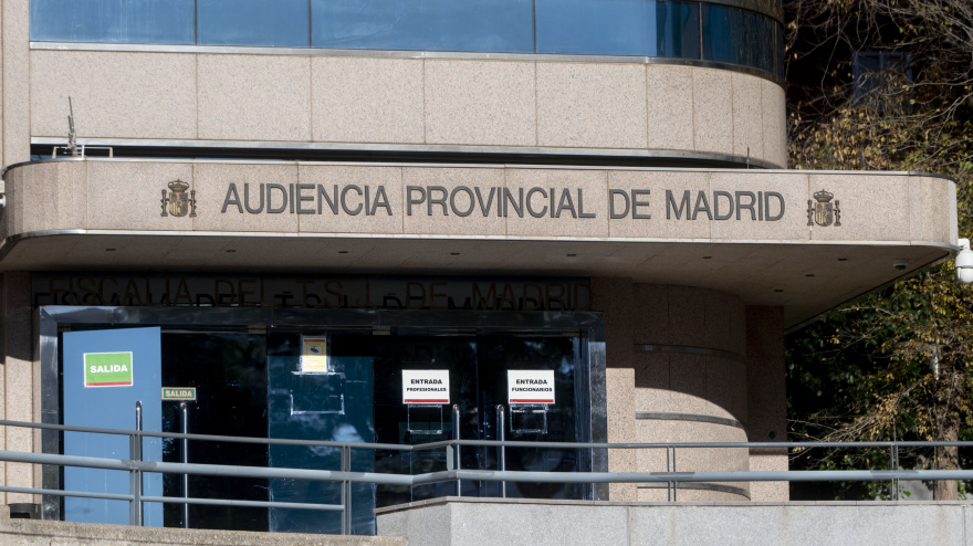 Foto de archivo de la Audiencia Provincial de Madrid
