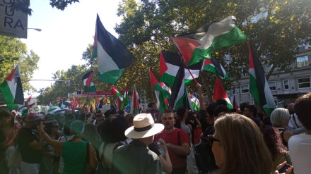 Los disturbios en el centro de Madrid