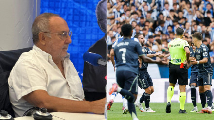 Alfredo Relaño, implacable contra el VAR tras la polémica expulsión de Huijsen en Anoeta: "Creo que estamos peor y se discute más que nunca"