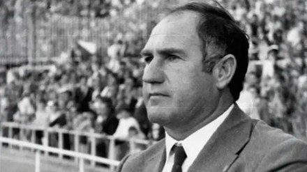 Manolo Cardo, durante uno de los partidos en que dirigió al Sevilla