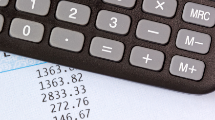 Calculadora sobre el estado de detalle de la nómina