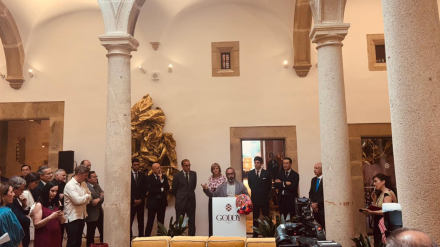 El El Hotel Palacio de Godoy Cáceres, Curio Collection by Hilton, ha abierto sus puertas de forma oficial este viernes con la inauguración institucional