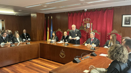Acto de apetura del Año Judicial en Navarra.
