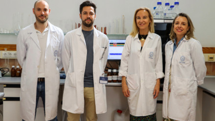 Javier Marhuenda y el equipo de investigación de la UCAM