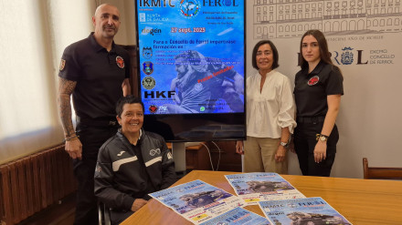 Presentación del seminario en el concello de Ferrol