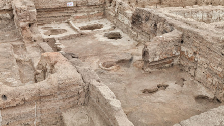 2WXYJ96 Catalhoyuk archeological site, Konya province, Turkey