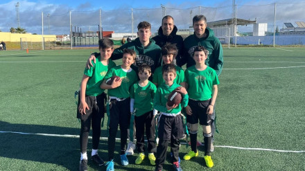 Escuela base de fútbol americano en Almendralejo