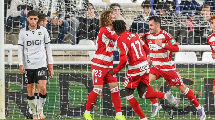 Imagen del último partido del Granada