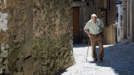 Un jubilado en La Alberca, Salamanca
