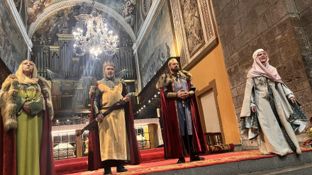 Espectáculo teatralizado en la Catedral de Jaca