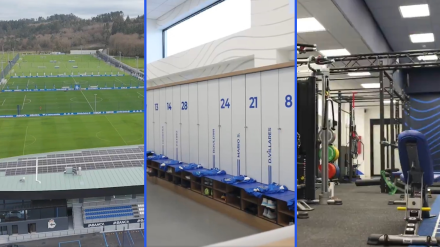 Imágenes del vídeo del Deportivo sobre los cambios en la ciudad deportiva de Abegondo