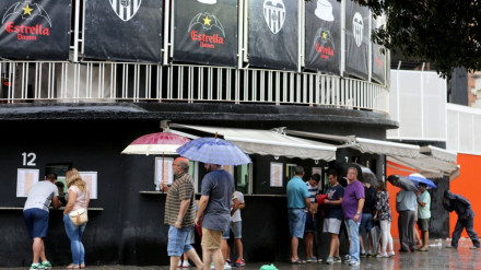 Mestalla, en alerta roja