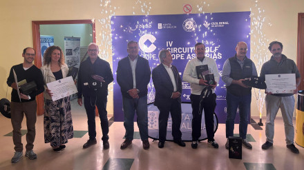 Entrega de premios del IV Circuito de Golf COPE Asturias