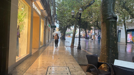 Episodio de lluvias en Dénia