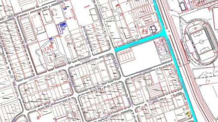 Plano del Polígono Industrial de Las Capellanías