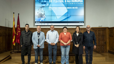 Presentació de l'11è Festival d'Astronomia del Parc Astronòmic del Montsec a l'IEI de Lleida