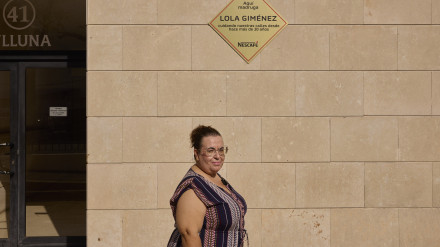 Lola Mari Giménez, trabajadora de la limpieza del Ayuntamiento de Pedreguer