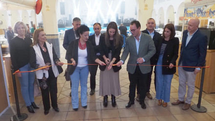 Momento de la inauguración