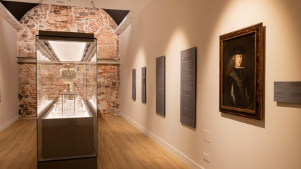 Imagen de la exposición “La Real Fábrica de Cristales y los depósitos del Museo Nacional del Prado”. Fundación Centro Nacional del Vidrio