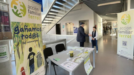 La sede ferrolana de Acción Familiar está ubicada en la calle Velázquez º 44  de Ferrol