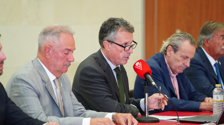 Felipe Moreno durante su intervención contra Julián Luna