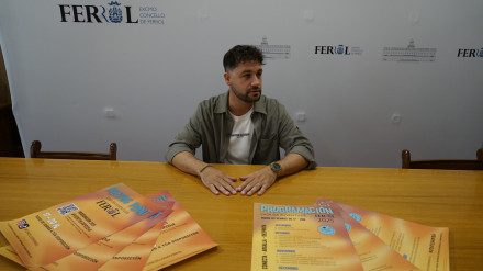 Arán López, es concejal de Juventud de Ferrol