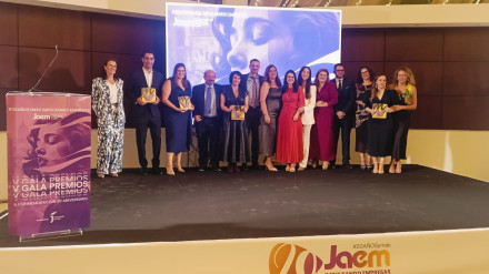 JAEM celebra su V Gala Premios & 20 Años con un emotivo homenaje al emprendimiento femenino y la igualdad en Jaén