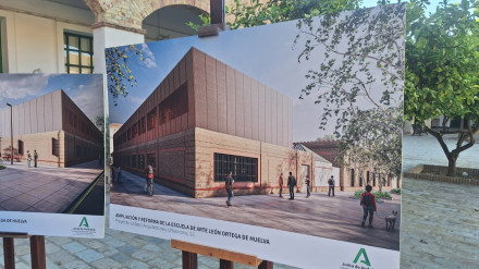 Imagen del proyecto de la remodelación de la Escuela de Arte León Ortega